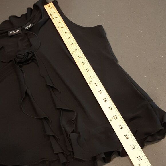 New York & Company Black Stretch Tank Blouse - Picture 8 of 9